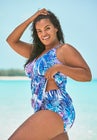 Loop Strap Two-Piece Swim Dress image number null