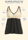Flowy Tankini Top image number null
