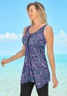 Longer-Length Tankini Top image number null