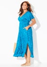 Pack & Go Wrinkle-Resistant Maxi Cover Up Dress image number null