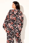 Oversized Buttondown Lounge Cover Up Shirt image number null