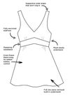 V-Neck Swimdress image number null