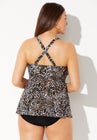 V-Neck Twist Tankini Top image number null