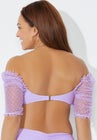 Cup Sized Off The Shoulder Bikini Top image number null