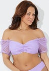 Cup Sized Off The Shoulder Bikini Top image number null
