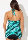 Handkerchief Halter Tankini Top image number null