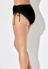 Virtuoso Ruched Side Tie Bikini Bottom image number null