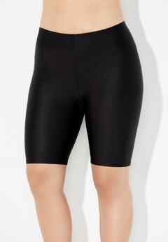 Chlorine Resistant Long Bike Short Swim Bottom