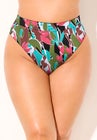 High Waist Cheeky Swim Brief image number null