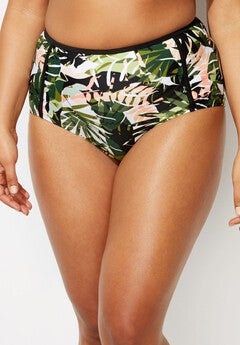 High Waist Piped Swim Brief