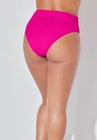 High Waist Cheeky Shirred Brief image number null