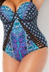 Macrame Underwire One Piece Swimsuit image number null